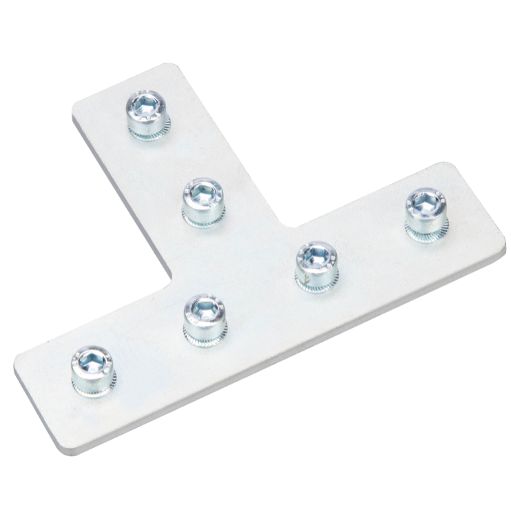  T-shaped Fixing Plate (kit with screws)
